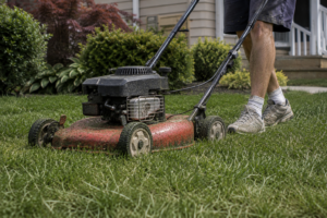 Lawn mowing price