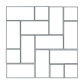 Genest Hollandstone - Herringbone 90