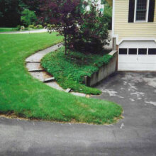 Nashua Paver Walkway - Before
