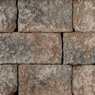 Unilock Estate Wall - Almond Grove